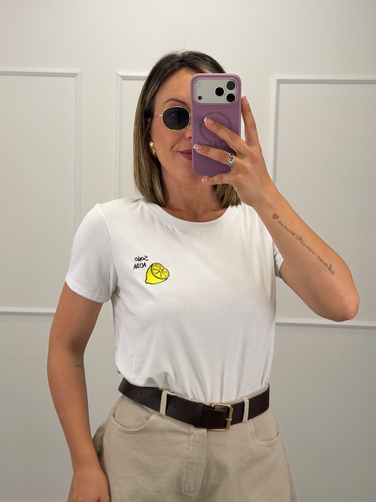 t-shirt " Sono Acida"