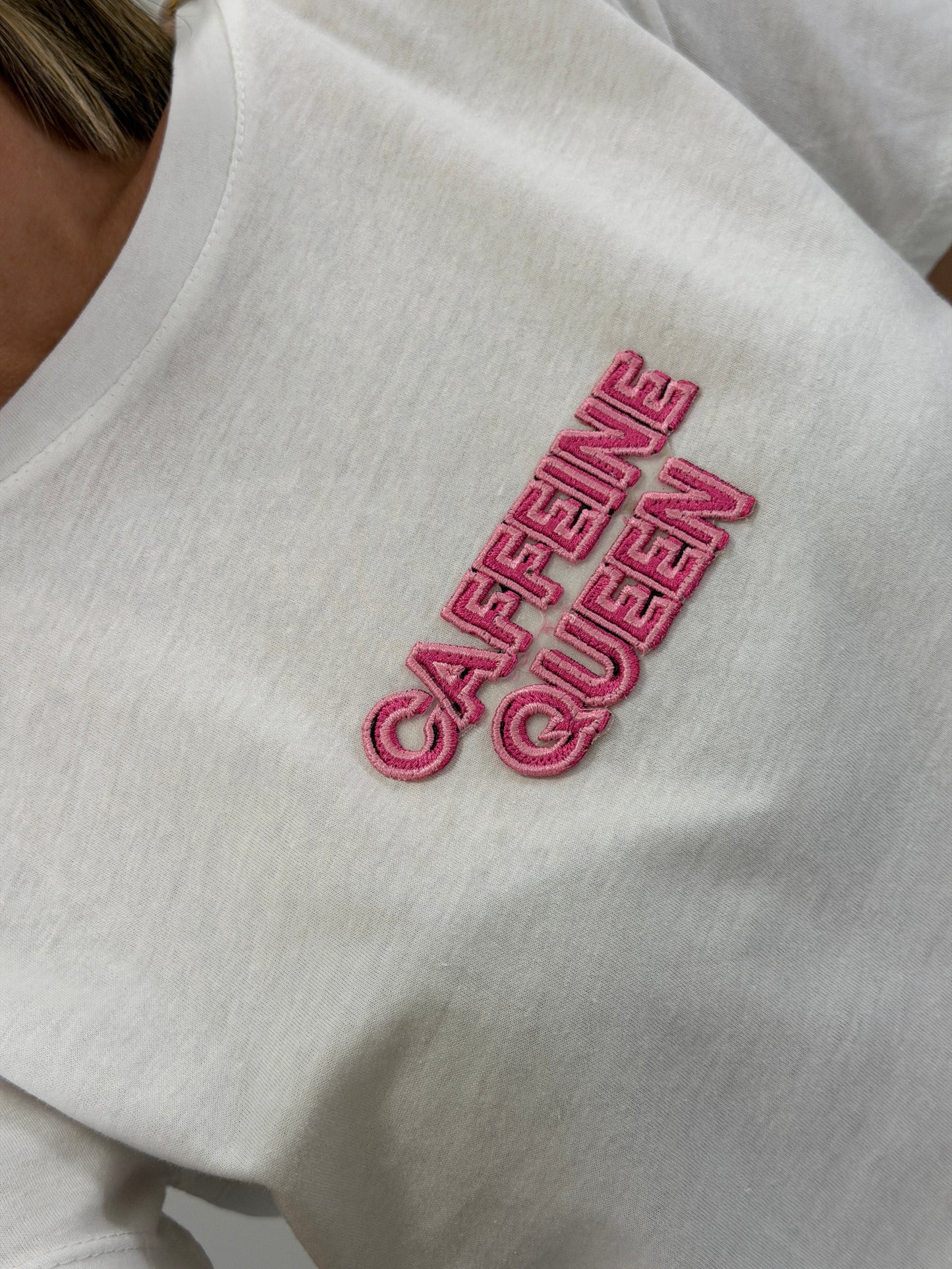 t-shirt " Caffeine Queen"