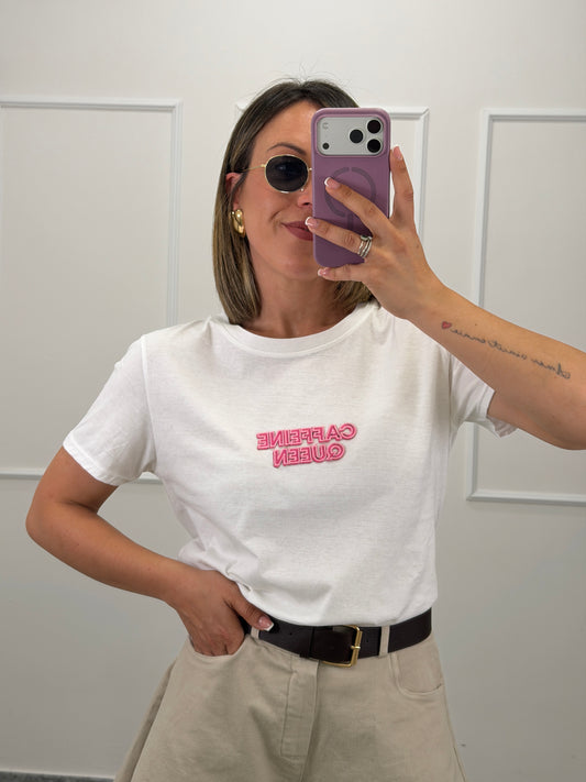 t-shirt " Caffeine Queen"