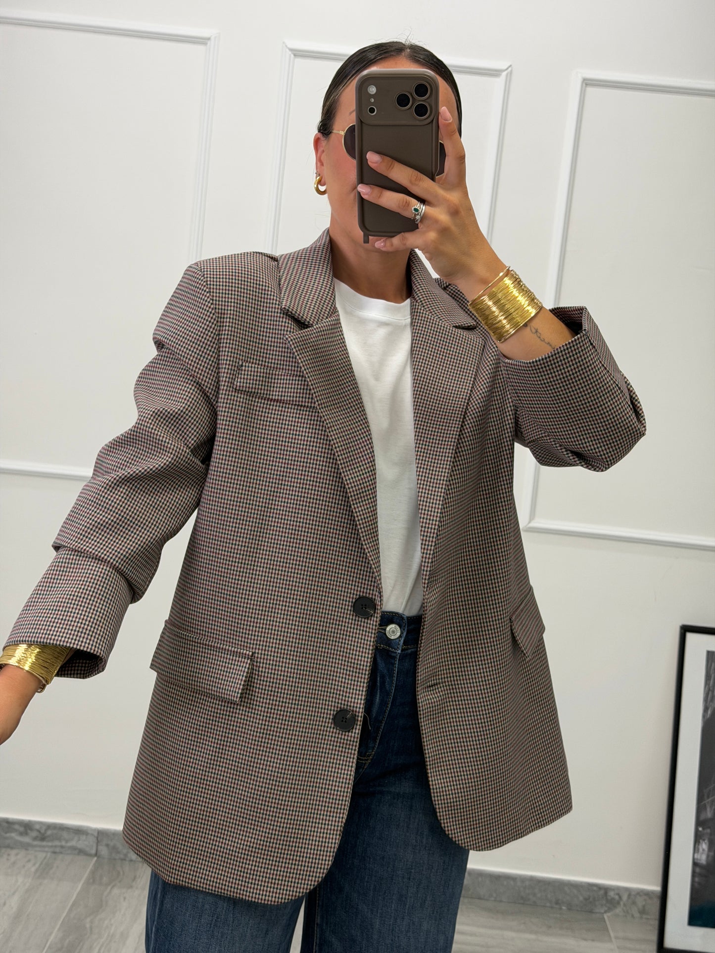 Blazer Vittoria Pied-de-Poule
