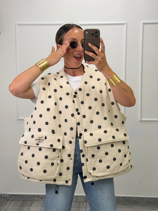 Gilet Pois