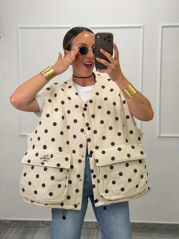 Gilet Pois