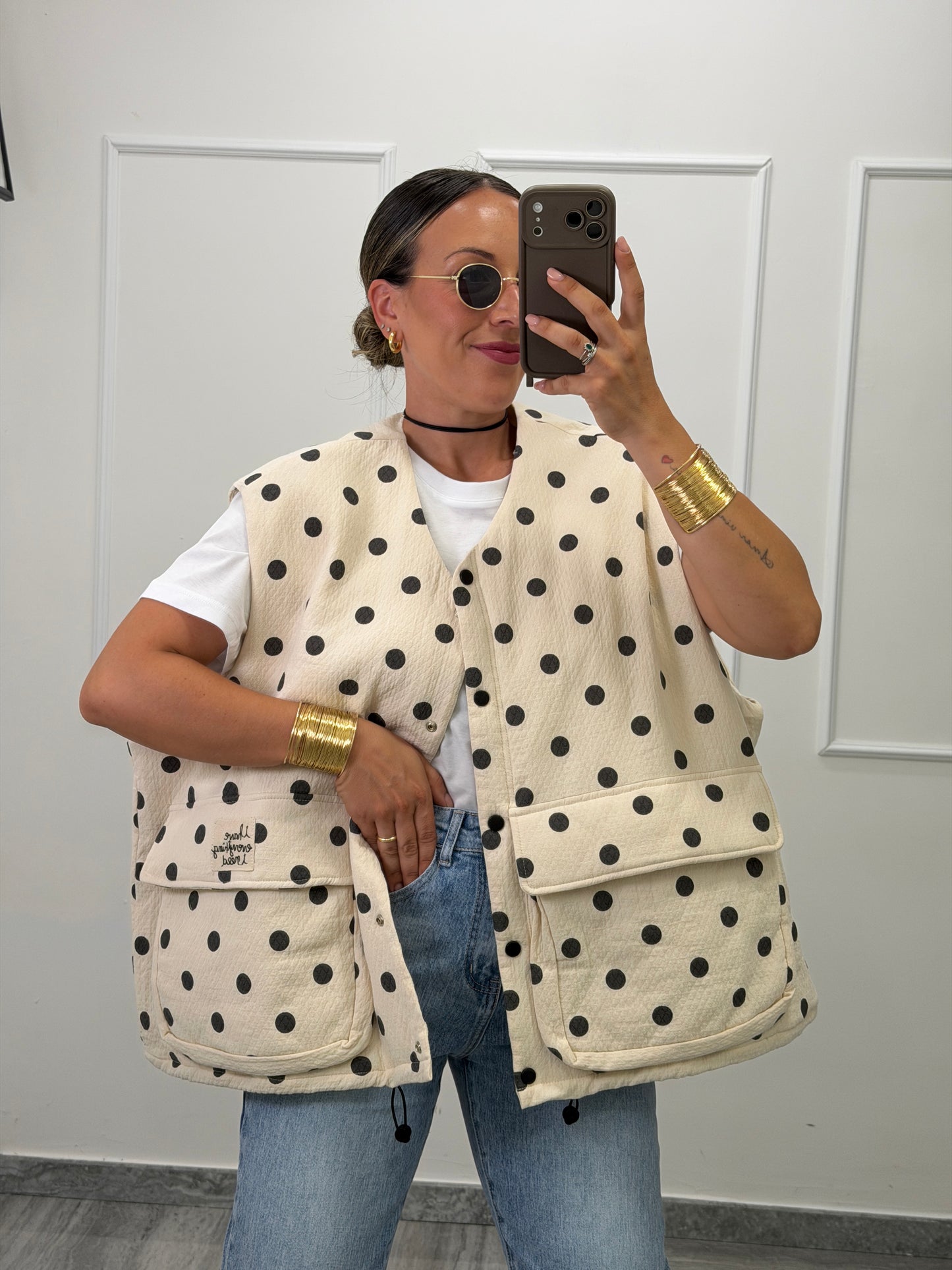 Gilet Pois