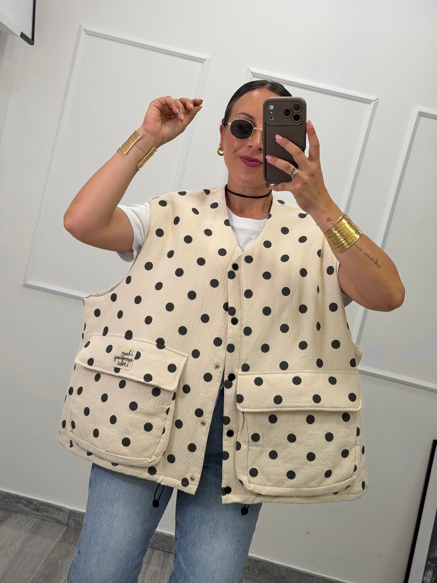 Gilet Pois