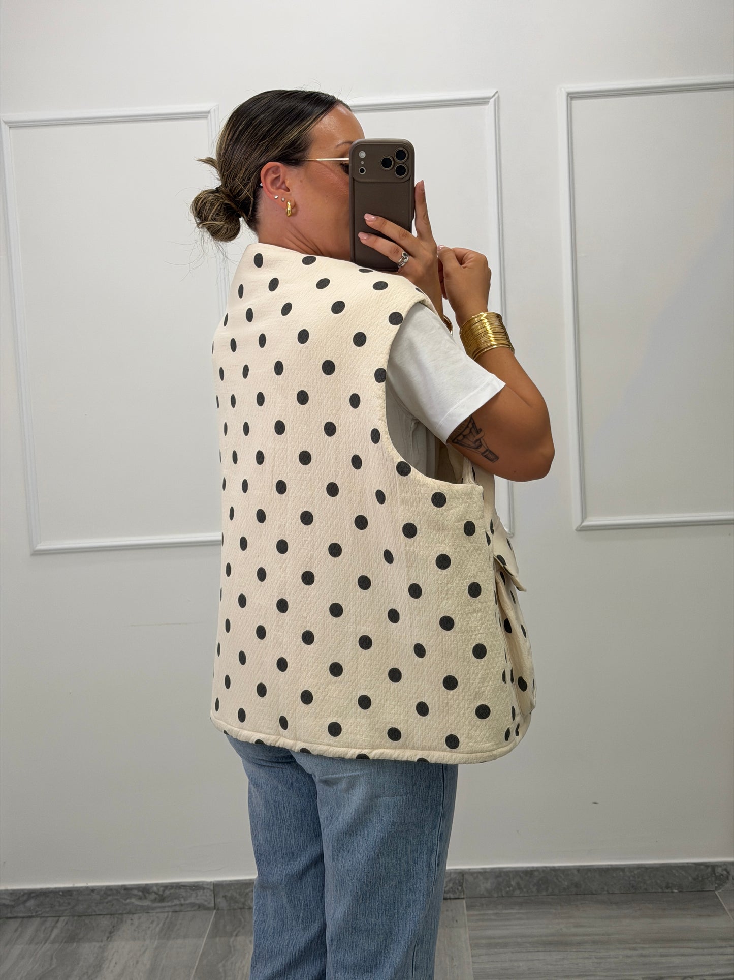 Gilet Pois