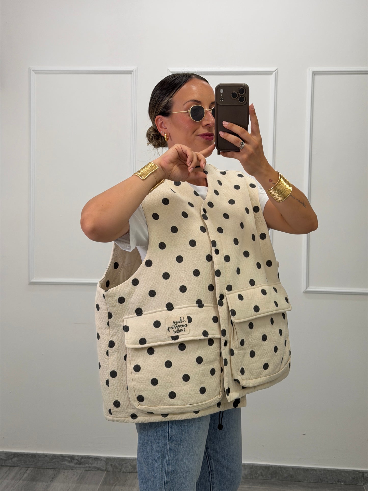 Gilet Pois