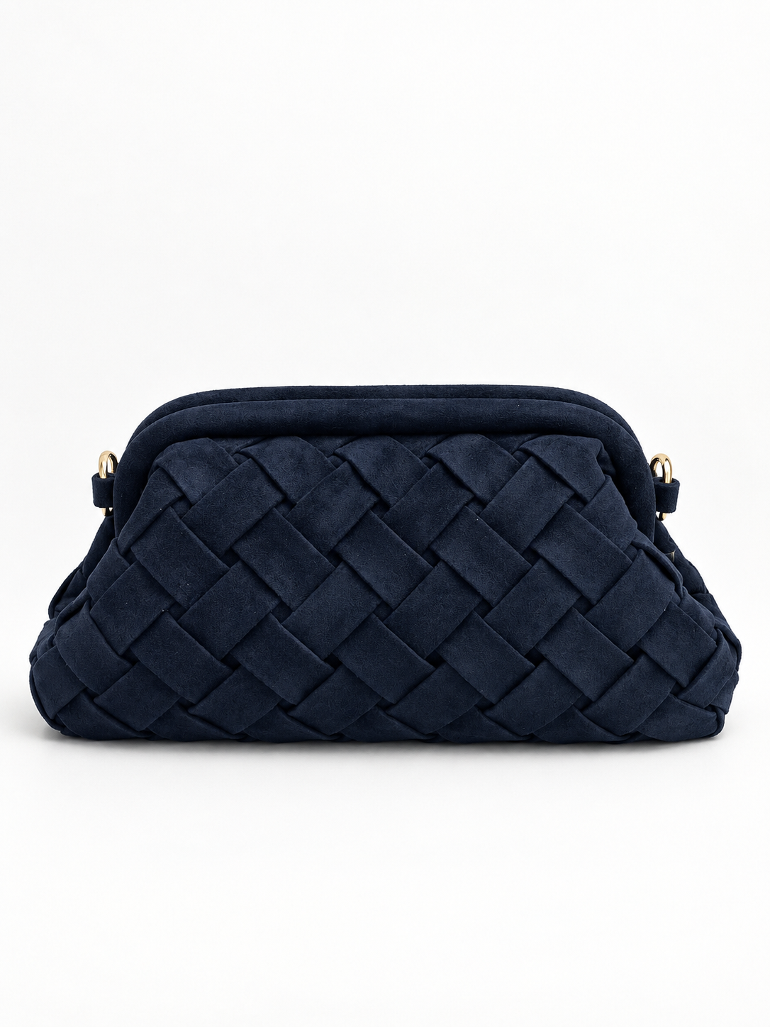 Clutch Ecosuede intreccio